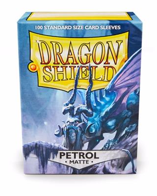 Dragon Shield obaly - Petrol Matte -  olejově šedá