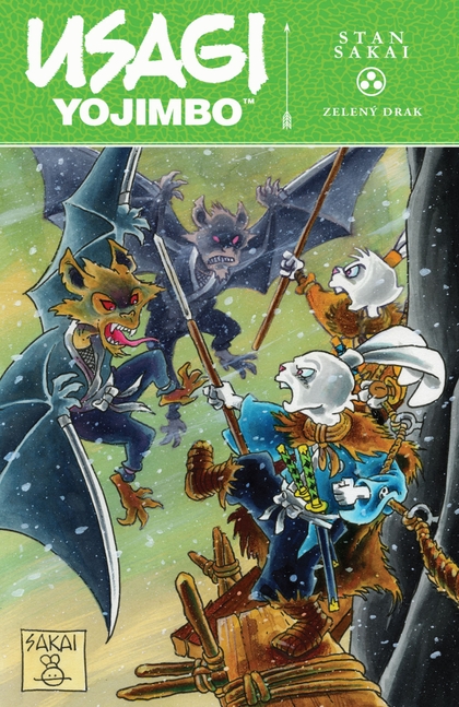 Sakai S.- Usagi Yojimbo 38: Zelený drak